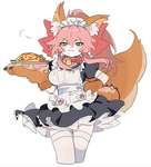 【FGO】メイドタマモキャットイラスト！！　メイド衣装が最高です！！のサムネイル画像