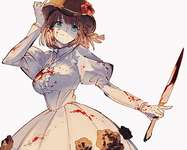 【FGO】シャルロット・コルデーイラスト！！　５章での活躍、最高でした！！のサムネイル画像