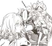 【FGO】劇の休憩中にフランスサーヴァントたちに宥められるサリエリ！　邪ンヌ「・・・」のサムネイル画像