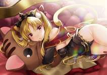 【FGO】高級ソファで横になるエレちゃん！！　『…にゃあ…///』のサムネイル画像