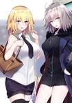 【FGO】ジャンヌ＆邪ンヌと待ち合わせ！！　この姉妹、美しすぎなんだよなぁ！のサムネイル画像