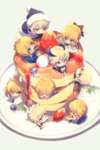 【FGO】パンケーキを食べるミニアルトリアシリーズ！！　あっという間に無くなりそうだなｗのサムネイル画像