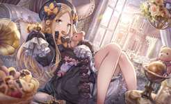 【FGO】おやつもぐもぐなアビーちゃんイラスト！！　洋菓子とアビーちゃん、似合いすぎる！！のサムネイル画像