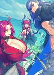 【FGO】海を楽しむ女性CCC鯖達！！　エリちゃんかわよのサムネイル画像