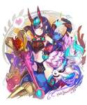 【FGO】鬼救阿イラスト！！　瓢箪に跨ってるの最高です！のサムネイル画像
