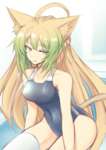 【FGO】競泳水着のアタランテ姐さんイラスト！！　姐さん、美しすぎます//////のサムネイル画像