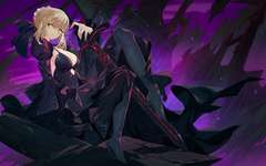 【FGO】黒王イラスト！！　イケメン黒王たまらん//////のサムネイル画像