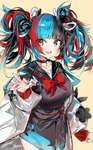 【FGO】清少納言ちゃんイラスト！！　赤青メッシュすこです///////のサムネイル画像