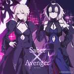 【FGO】黒王＆邪ンヌイラスト！！　新宿コンビ、マジすこです！のサムネイル画像