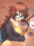 【FGO】タピオカを飲むジナコさん！！　また太りますよ....のサムネイル画像