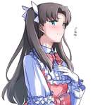 【FGO】フリフリ服を着た遠坂凛さん！！　可愛い///////のサムネイル画像