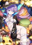 【FGO】ハロウィン衣装のメルトリリスイラスト！！　包帯巻いてるメルト良いですね！！のサムネイル画像