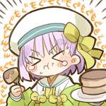 【FGO】パンケーキ食べてるカズラドロップ！！　もぐもぐもぐ！！のサムネイル画像