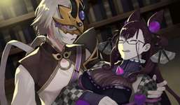 【FGO】紫式部さんをお姫様抱っこする蘭ちゃん！！　蘭ちゃんにお姫様抱っこされたすぎる////////のサムネイル画像