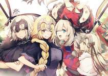 【FGO】ジャンヌ三姉妹＆マリー！！　あぁ＾～最高＾～のサムネイル画像