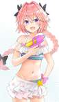 【FGO】水鉄砲を持った水着アストルフォきゅん！！　あぁ＾～可愛すぎる＾～のサムネイル画像