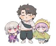 【FGO】理想のパパ　Fate/GrandOrderのイラスト紹介3392のサムネイル画像