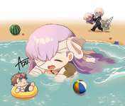【FGO】ﾌﾟﾛﾃｱちゃんも活躍して嬉しかった　Fate/GrandOrderのイラスト紹介3625のサムネイル画像