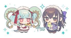 【FGO】通いたい喫茶店　Fate/GrandOrderのイラスト紹介3757のサムネイル画像