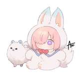 【FGO】冬毛マシュ Fate/GrandOrderのイラスト紹介3782のサムネイル画像