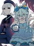 【FGO】利休爺ちゃん、ロウヒ婆ちゃん　Fate/GrandOrderのイラスト紹介3533のサムネイル画像