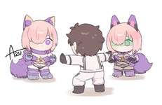 【FGO】デンジャラス🐺×2　Fate/GrandOrderのイラスト紹介3749のサムネイル画像